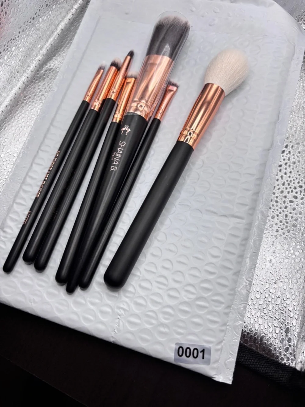 Pro Makeup Brush Bundle –‎ Morphe, Shaina B. Miami, & MOTD Cosmetics (8 pcs)
